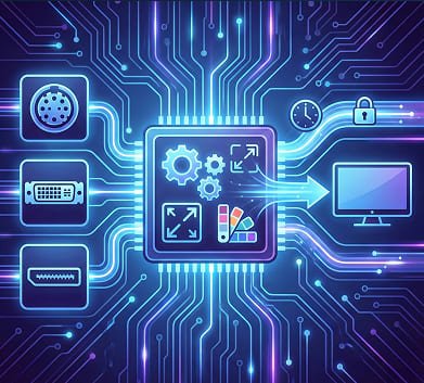 Multi-Protocol Video Processing (ARINC/DVI/Display)