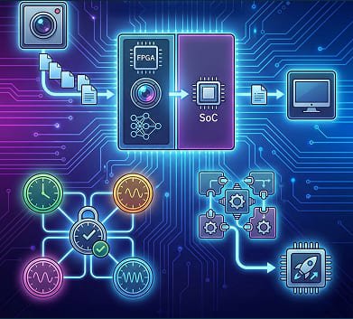 Real-Time Vision Pipeline (FPGA + SoC Hybrid)